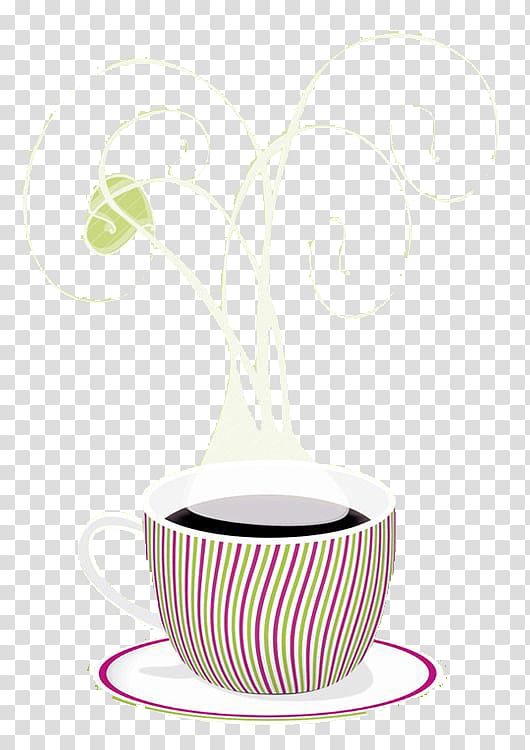 Coffee cup Adobe Illustrator, Steaming coffee transparent background PNG clipart
