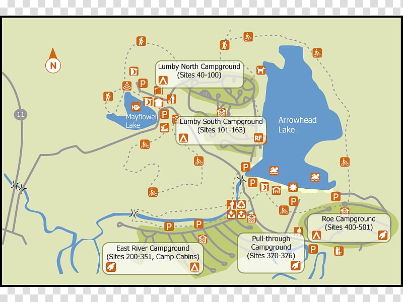 Arrowhead Provincial Park Ontario Parks Sandbanks Provincial Park Pinery Provincial Park Map, map transparent background PNG clipart