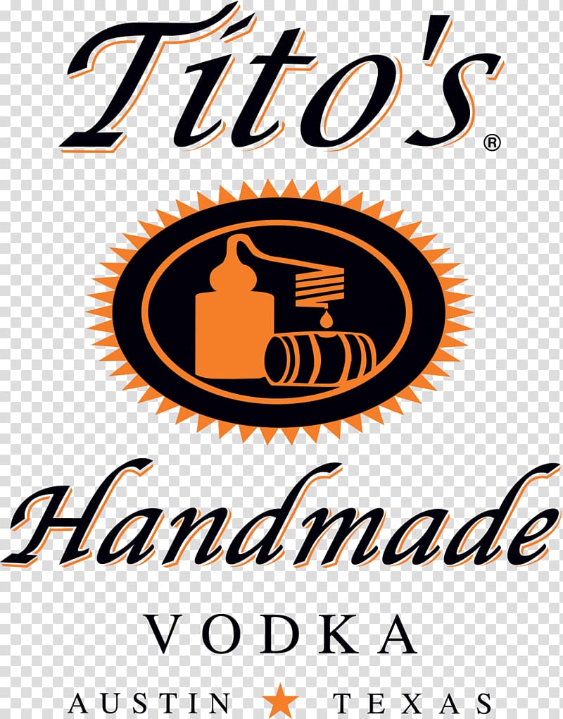 Tito's Handmade vodka advertisement screenshot, Tito's Vodka Logo Brand Font, vodka transparent background PNG clipart