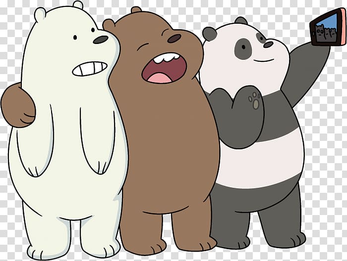 Famous bears Giant panda Grizz Helps; Christmas Parties Part 1, bear transparent background PNG clipart