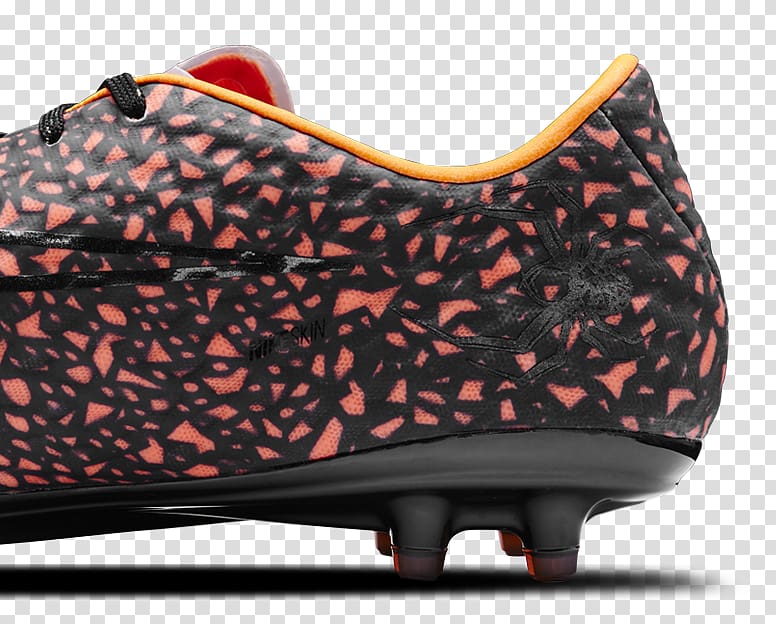 Nike Hypervenom Football boot Sports shoes Cleat, venom transformation transparent background PNG clipart