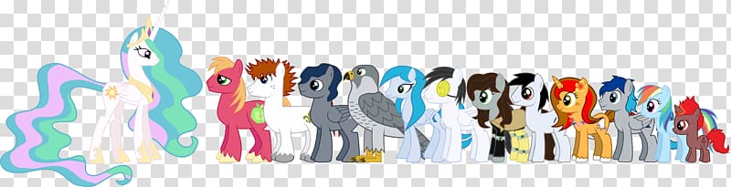 Twilight Sparkle Pony Big McIntosh Rainbow Dash Stallion, others transparent background PNG clipart