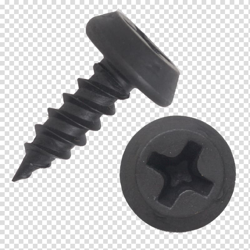 Self-tapping screw Drywall Fastener Bolt, metal nail transparent background PNG clipart