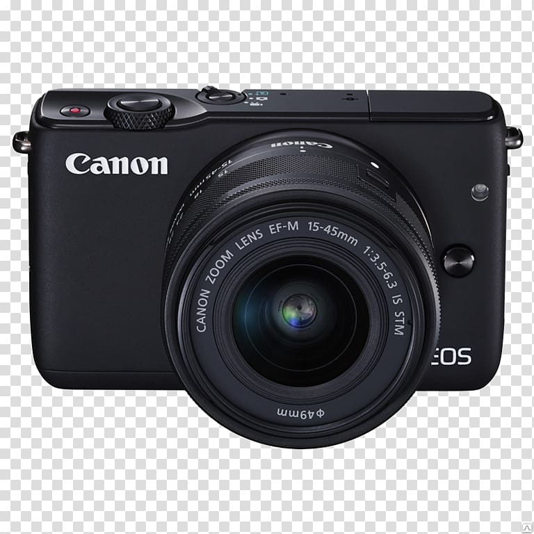 Canon EOS M10 Canon EOS M6 Canon EOS M3 Canon EF lens mount, Camera transparent background PNG clipart