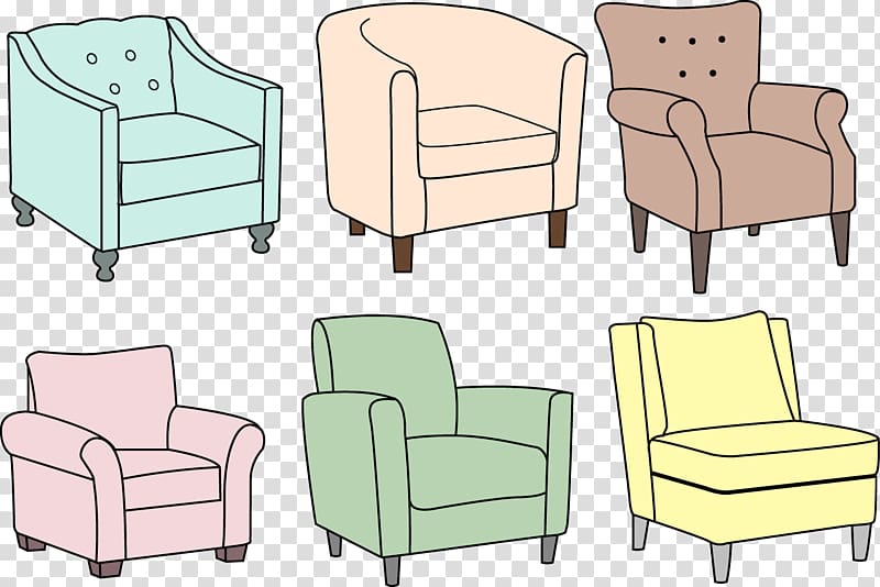 Table Recliner Chair Fauteuil, Seat Sofa transparent background PNG clipart