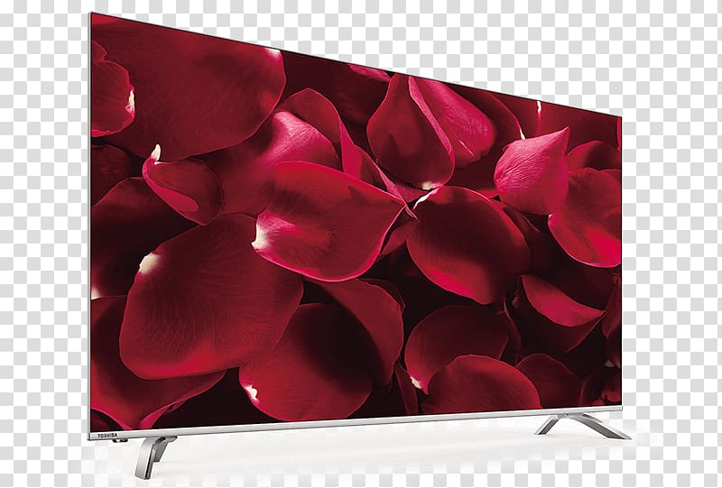 4K resolution Ultra-high-definition television Toshiba U6763DG Samsung KU6400 6 Series, tivi transparent background PNG clipart