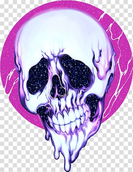 Drawing Skull Aesthetics, aesthetic drawings transparent background PNG clipart