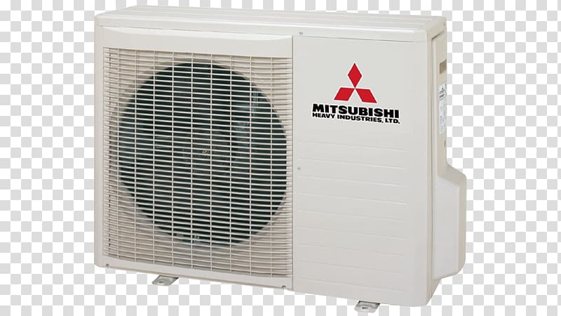 Mitsubishi Motors Air conditioning Air source heat pumps Mitsubishi Heavy Industries HVAC, air conditioner transparent background PNG clipart