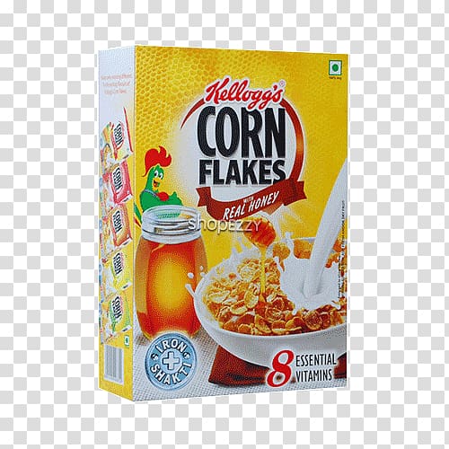 Corn flakes Breakfast cereal Muesli Kellogg\'s, breakfast transparent background PNG clipart