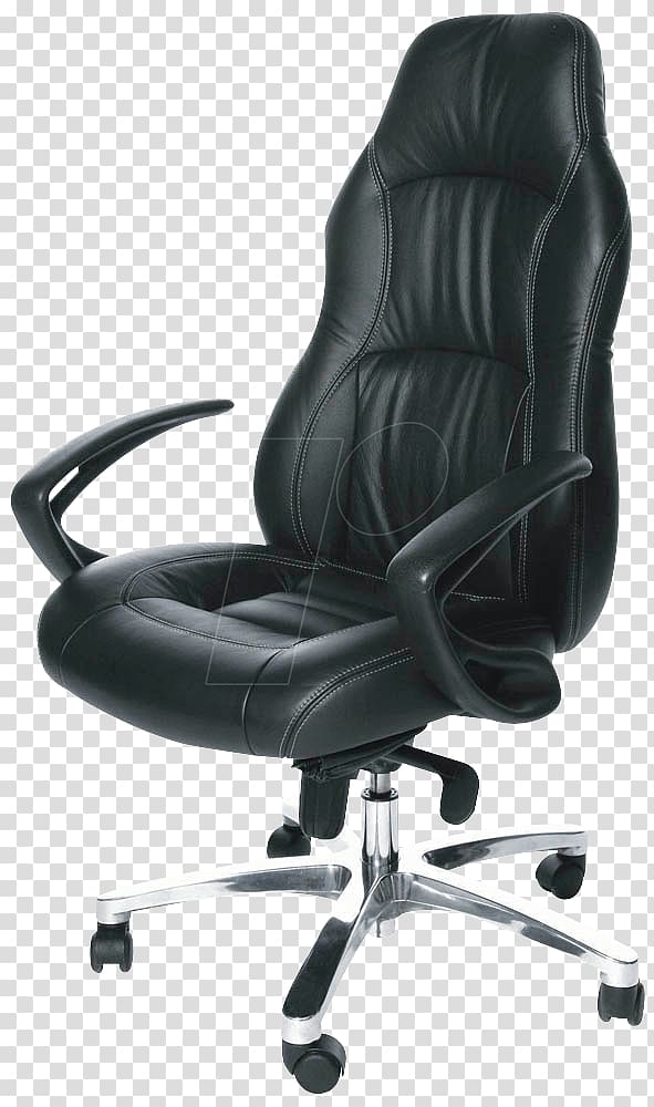 Office & Desk Chairs Gaming chair Swivel chair Bonded leather, Leather Chair transparent background PNG clipart