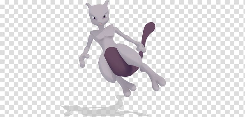 Super Smash Bros. for Nintendo 3DS and Wii U Mewtwo Pokémon Pikachu, MMD Shadow Effect transparent background PNG clipart