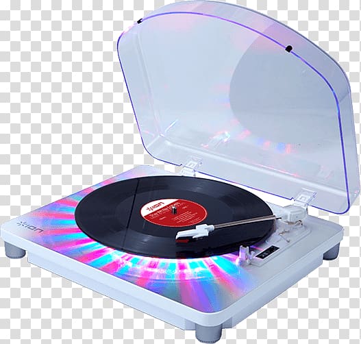 ION Audio ION Vinyl Transport Phonograph ION Audio Max LP Light, light transparent background PNG clipart