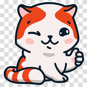 Whiskers FL.ru Freelancer Sticker , Cat transparent background PNG clipart thumbnail