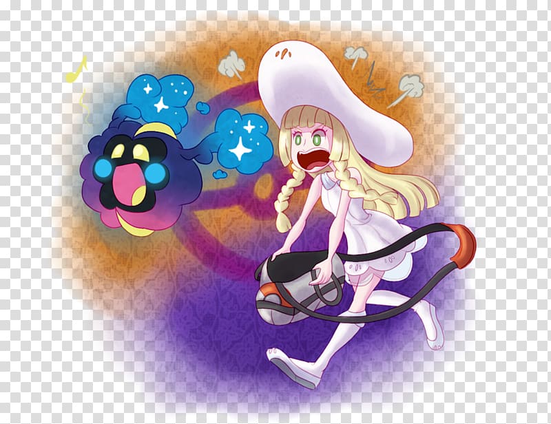 Pokémon Sun and Moon Cosmog et ses évolutions, pew transparent background PNG clipart