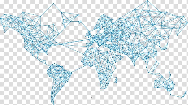 global information network map transparent background PNG clipart