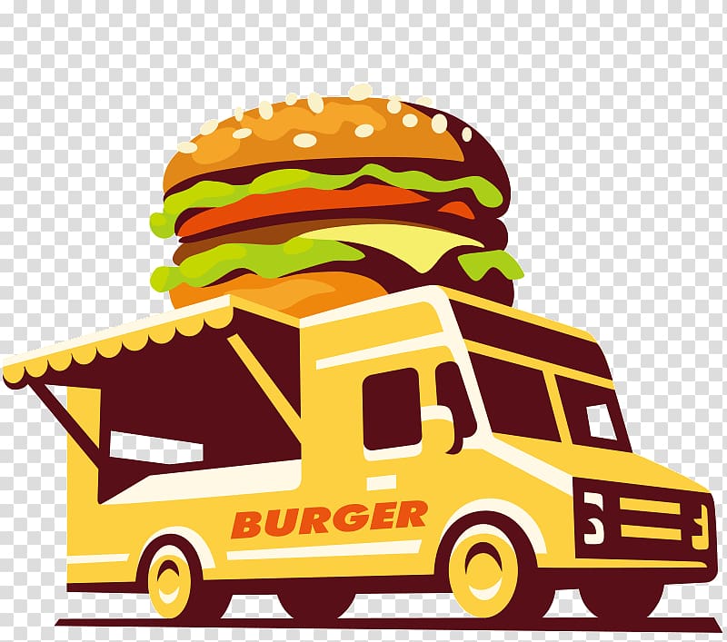 Hot dog Hamburger Pizza Cafe Food truck, car transparent background PNG clipart