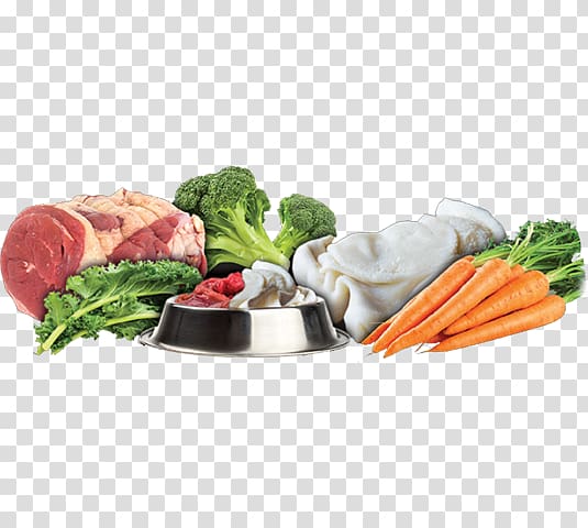 Raw foodism Dog Raw feeding Leaf vegetable, raw food transparent background PNG clipart