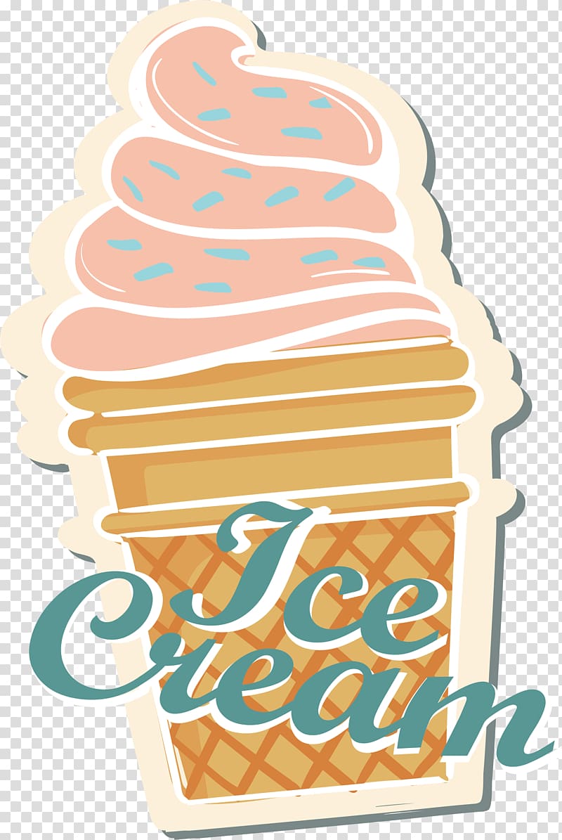Ice cream Poster, Retro ice cream Poster transparent background PNG clipart