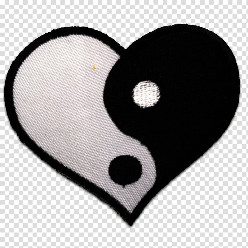 Yin and yang Symbol Heart Computer Icons, symbol transparent background PNG clipart
