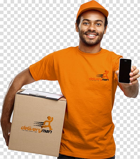 Package delivery Courier Delivery Man Mail, Delivery man transparent background PNG clipart