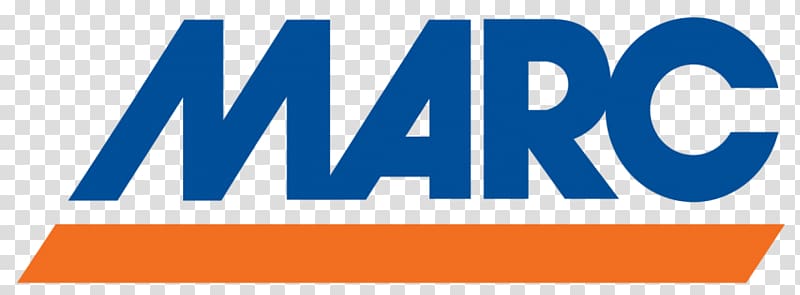 Logo Commuter rail MARC Train Rail transport, washington train station transparent background PNG clipart