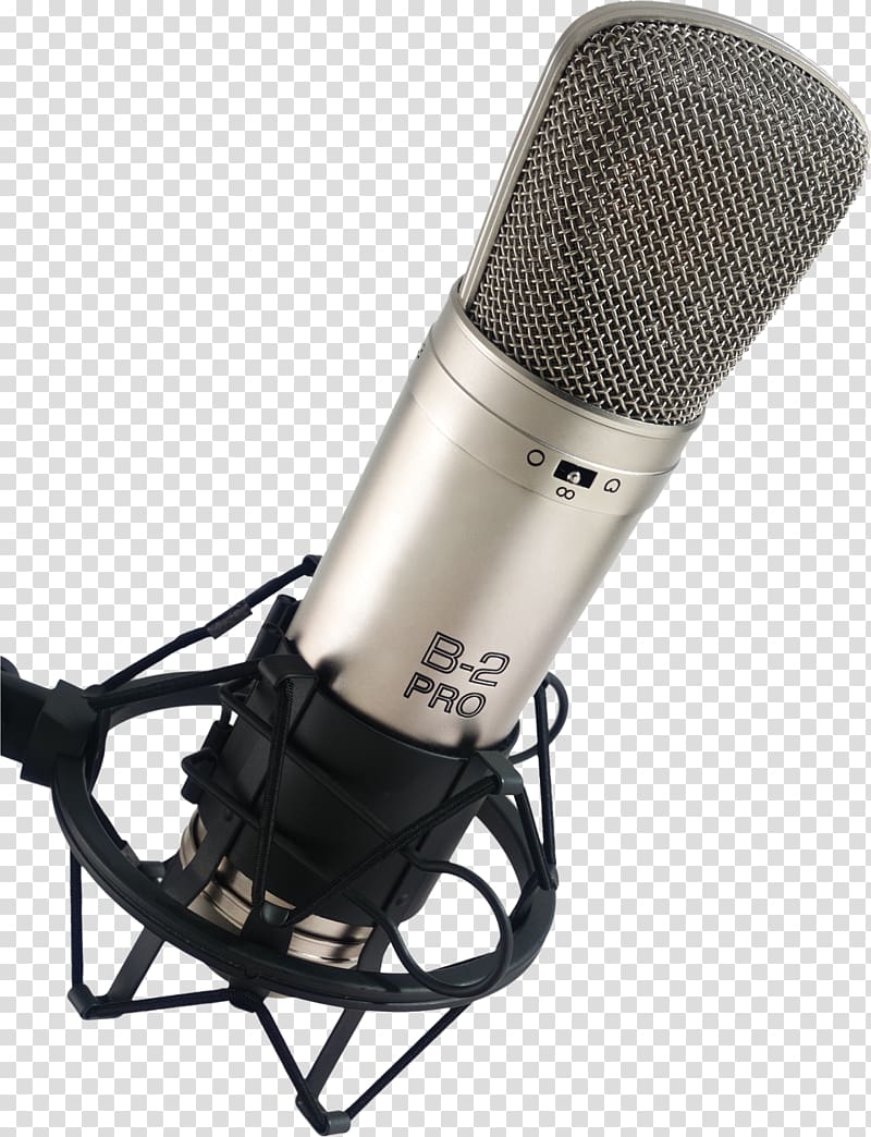 Microphone Recording studio Diaphragm Behringer Condensatormicrofoon, microphone transparent background PNG clipart
