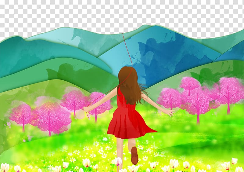 Illustration, Hand painted field transparent background PNG clipart