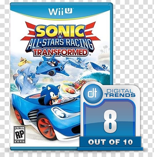 Sonic & Sega All-Stars Racing Sonic Riders: Zero Gravity Sonic & All-Stars Racing Transformed Wii U, Sonic Allstars Racing Transformed transparent background PNG clipart