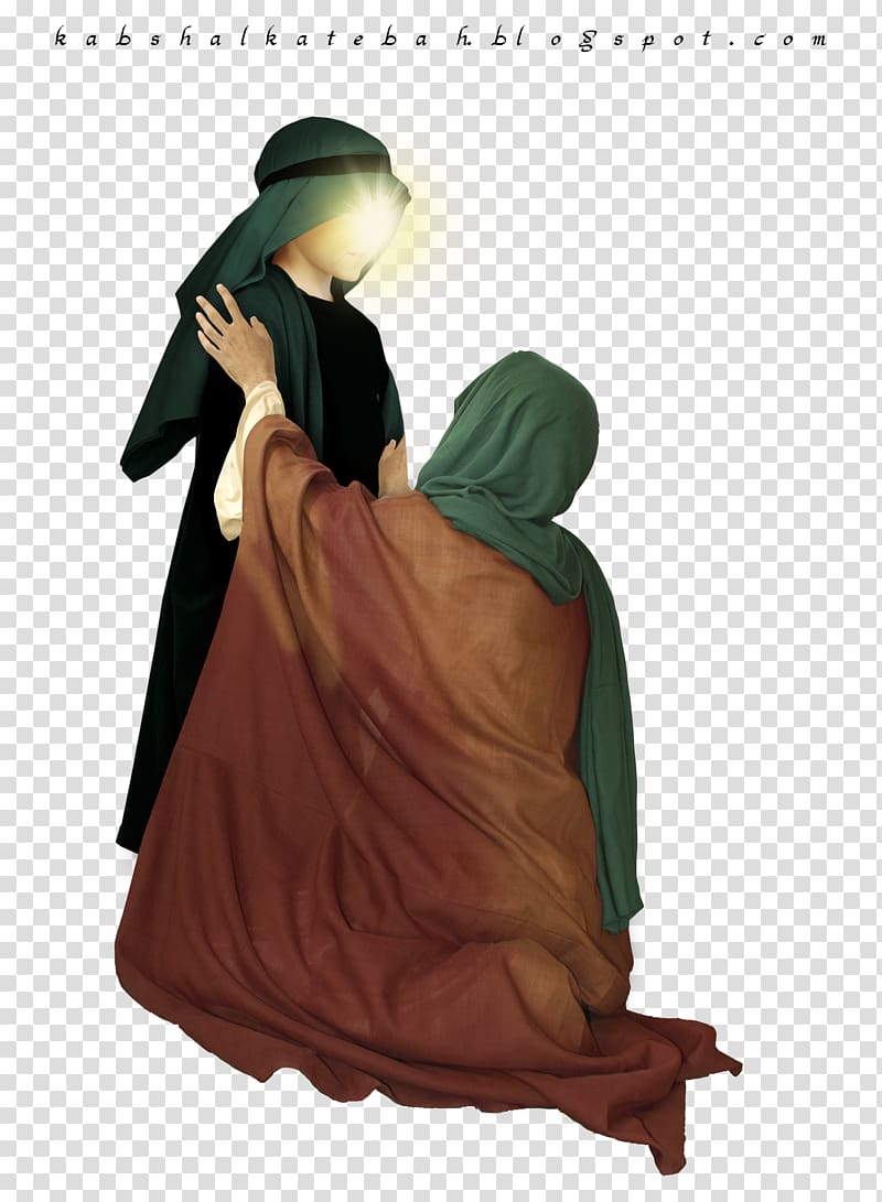 green head scarf, Imam Battle of Karbala Ismah, rooftop transparent background PNG clipart