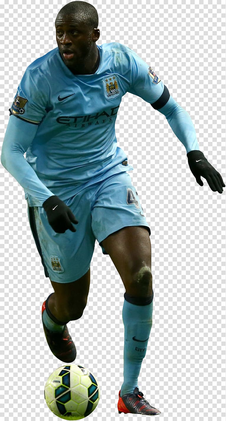 Yaya Touré UEFA Champions League Football player Team sport, football transparent background PNG clipart