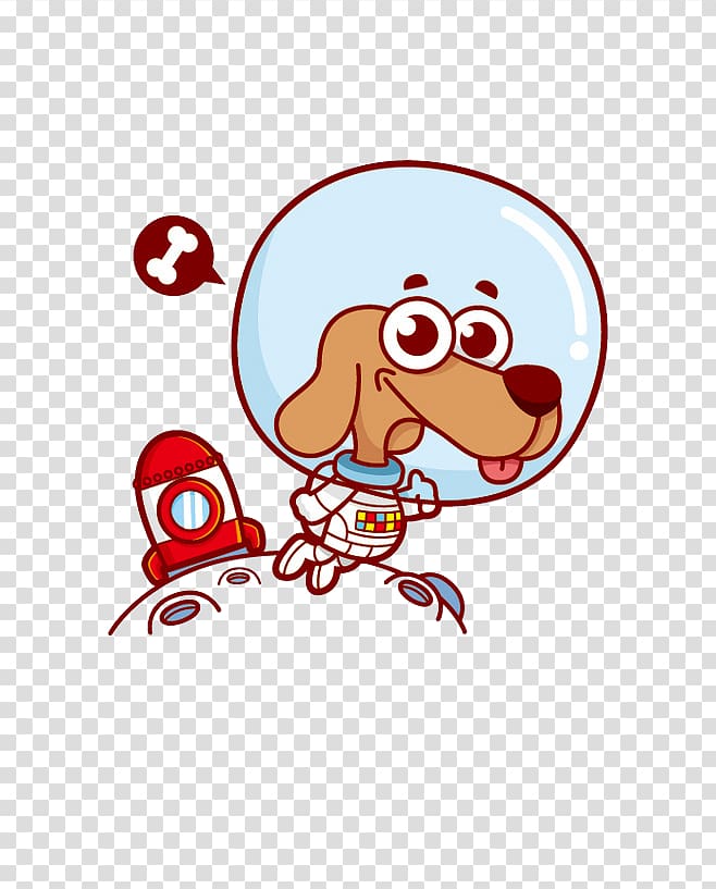 Dachshund Cartoon Illustration, Puppy aviation staff transparent background PNG clipart