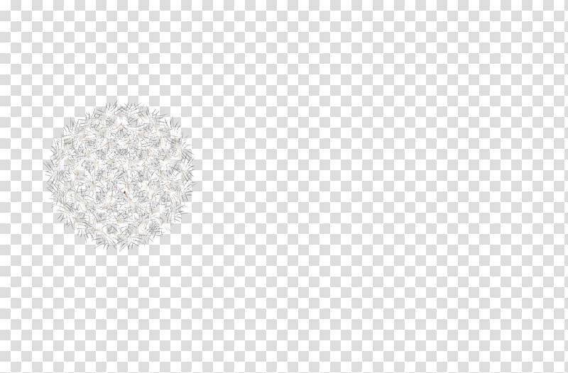 White Black Pattern, Cartoon dandelion fantasy spring publicity page transparent background PNG clipart