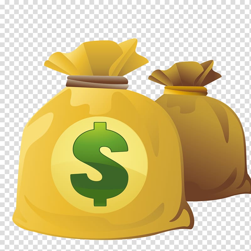 Apple Icon format CSS-Sprites Icon, Dollar gold coin bags transparent background PNG clipart