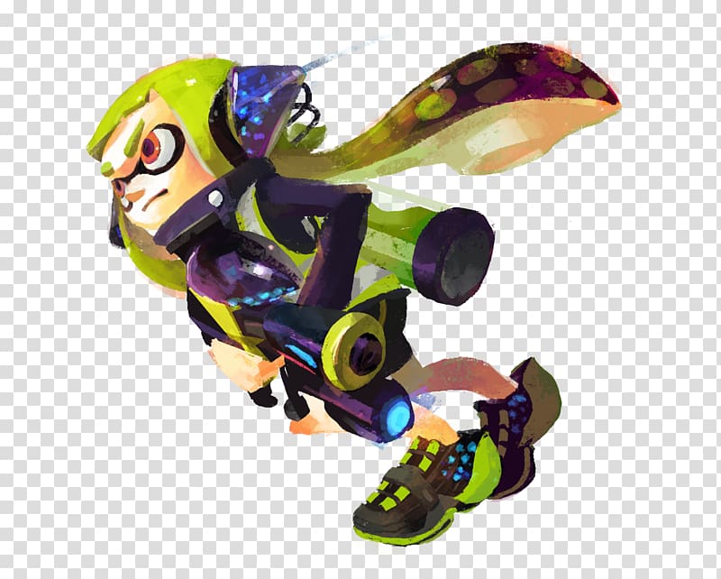 Splatoon 2 Wii U Concept art, inspiration transparent background PNG clipart