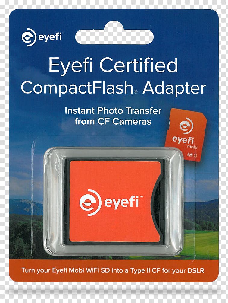 Eye-Fi Adapter Secure Digital Wi-Fi Telephony, others transparent background PNG clipart