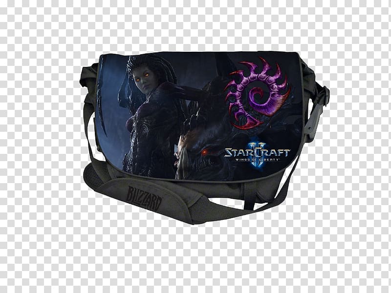 Messenger Bags StarCraft II: Wings of Liberty Zerg Handbag, bag transparent background PNG clipart