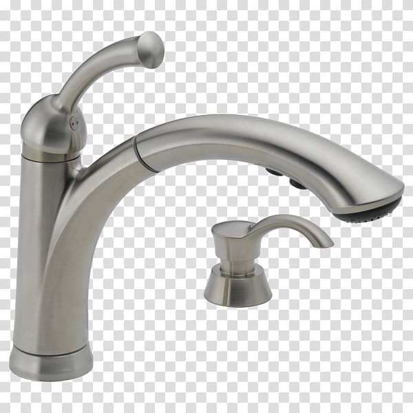 Soap dispenser Tap Stainless steel Bathroom Sink, sink transparent background PNG clipart