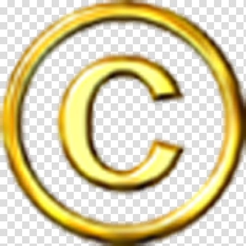 Copyright symbol Registered trademark symbol Patent, copyright transparent background PNG clipart