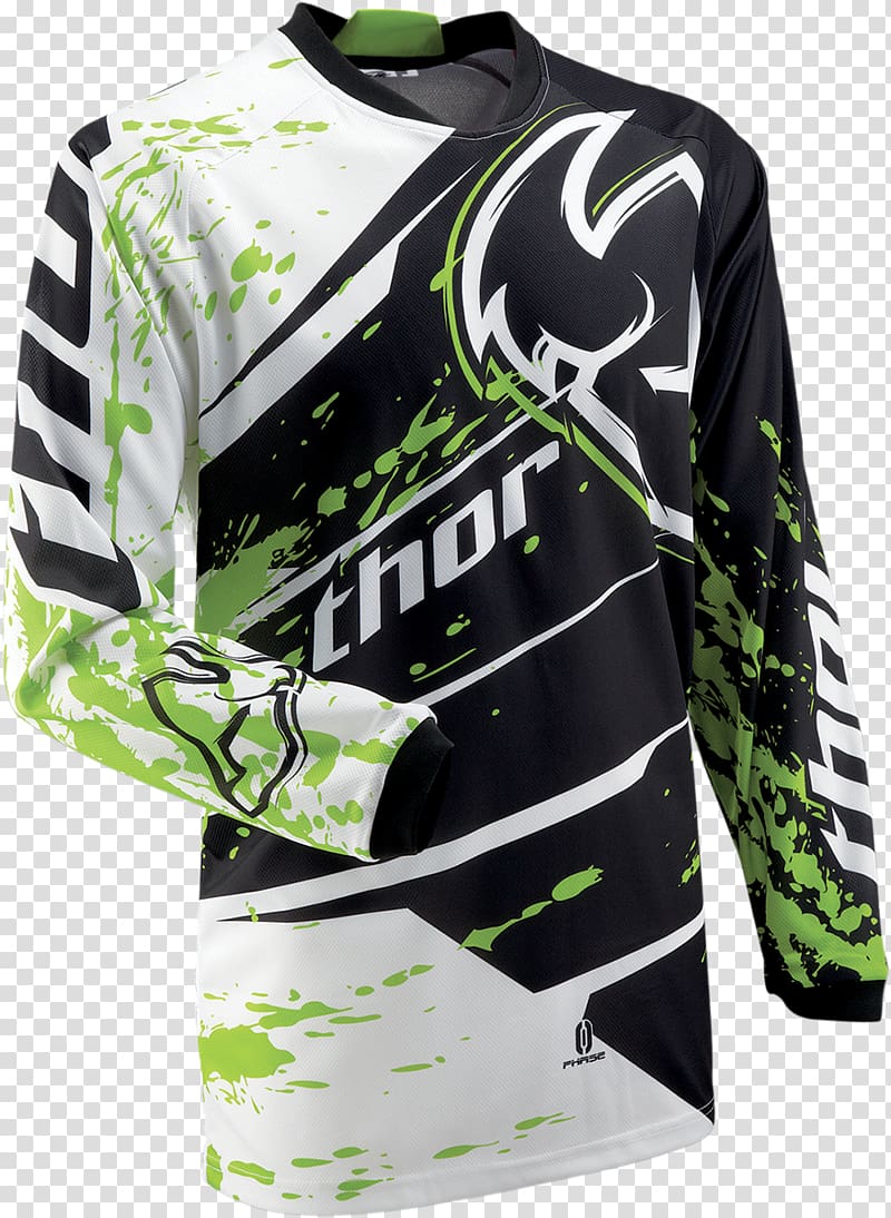 T-shirt Motocross Motorcycle Cycling jersey, T-shirt transparent background PNG clipart