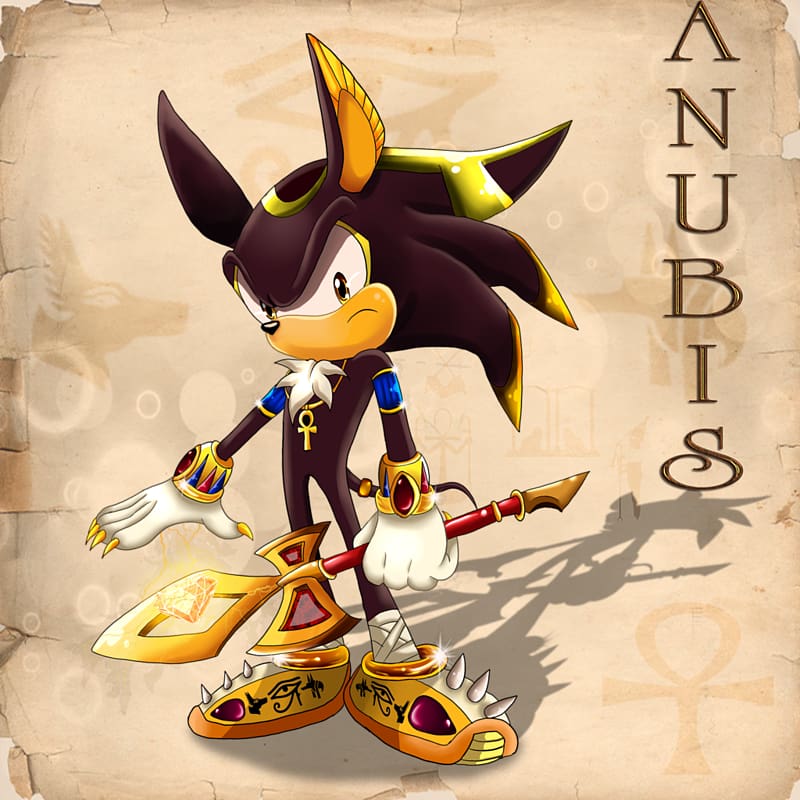 Sonic the Hedgehog Anubis E-101 Beta Jackal Ancient Egyptian religion, Anubis transparent background PNG clipart