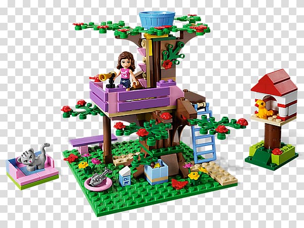 LEGO 3065 Friends Olivia\'s Tree House Amazon.com Toy Lego minifigure, build a bear cooking games transparent background PNG clipart