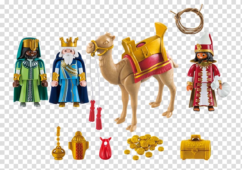 Biblical Magi Playmobil Toy Epiphany Christmas, meng meng transparent background PNG clipart