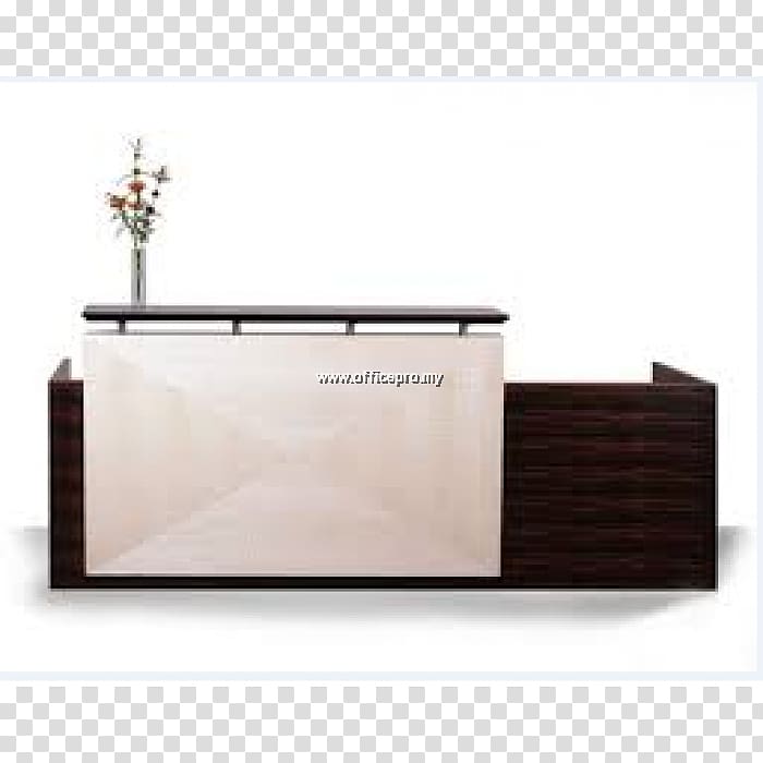 Table Desk Office Lobby Furniture, reception counter transparent background PNG clipart