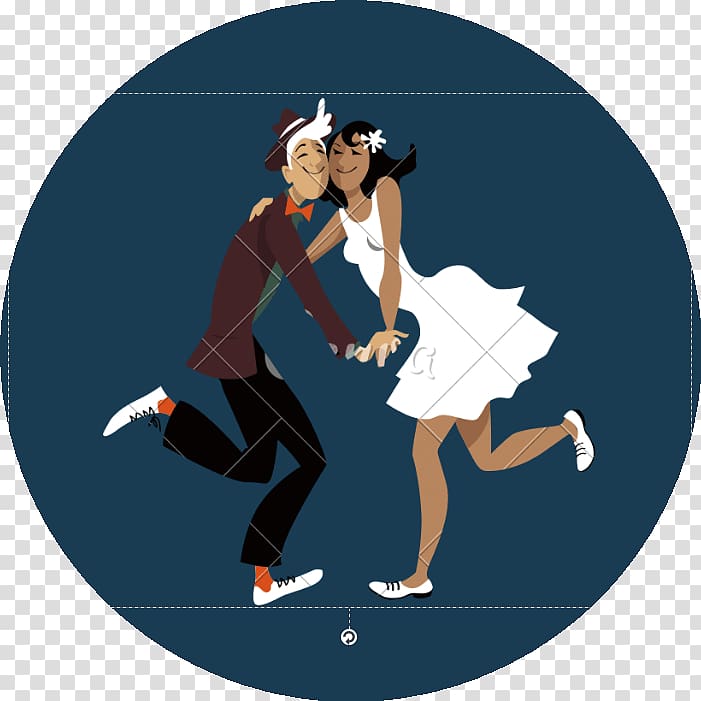 Lindy Hop Swing Dance Jitterbug, dance practice transparent background PNG clipart