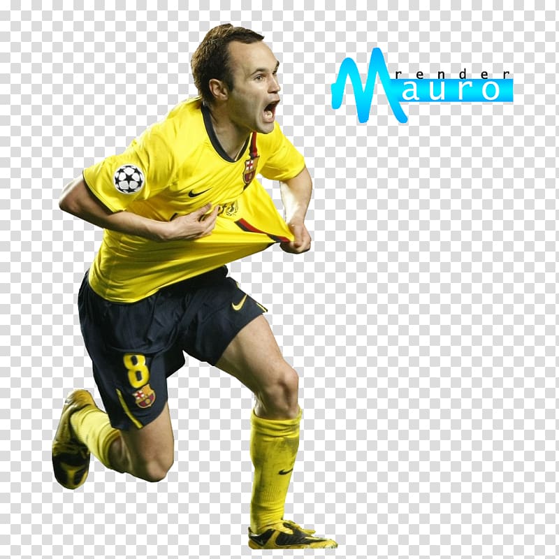 Desktop Shack Football, andres iniesta transparent background PNG clipart