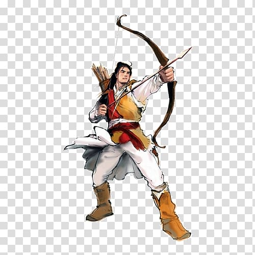 Guo Jing The Legend of the Condor Heroes Huang Yaoshi The Return of the Condor Heroes The Heaven Sword and Dragon Saber, Knight design transparent background PNG clipart