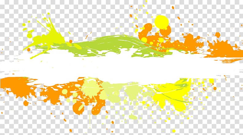 green, white, and orange abstract , Paint Color , Paint graffiti transparent background PNG clipart