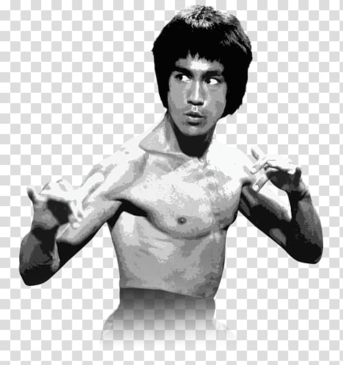 Bruce Lee transparent background PNG clipart