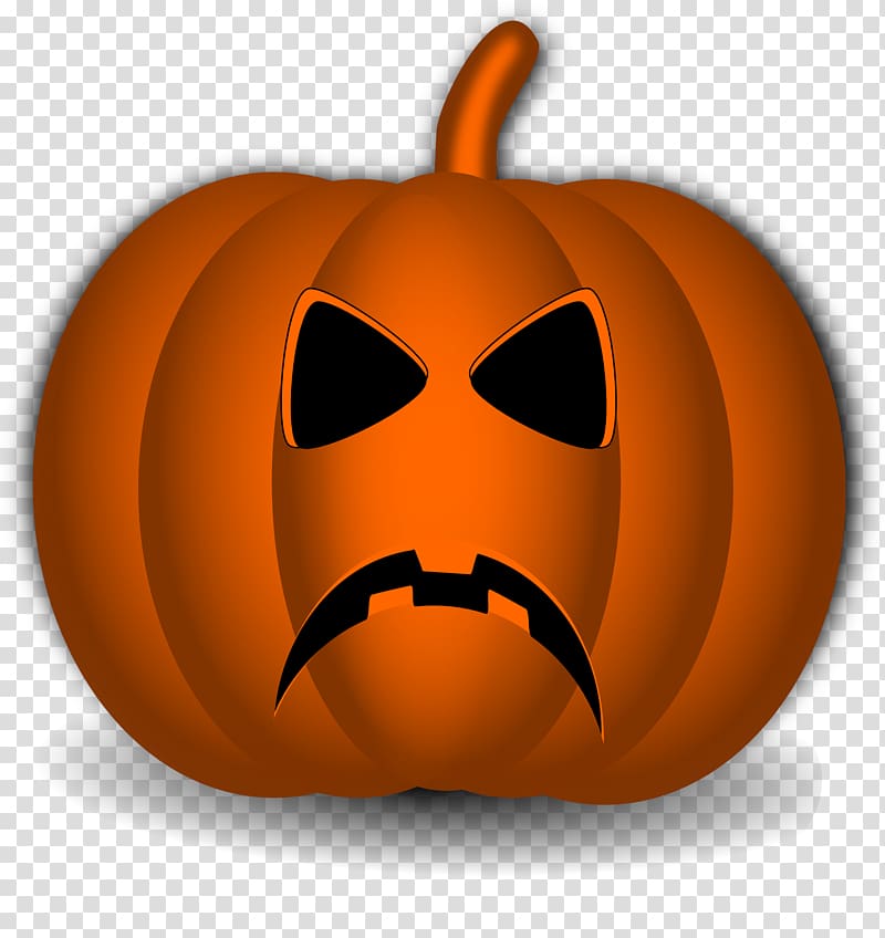 Pumpkin Jack-o\'-lantern , Halloween transparent background PNG clipart