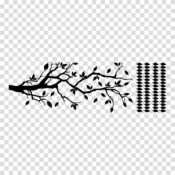 Branch Wall decal Partition wall Adhesive Room, tree transparent background PNG clipart